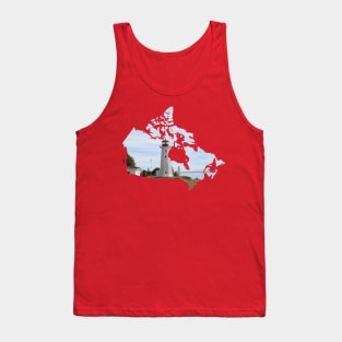 Canada Lighthouse Tank Top